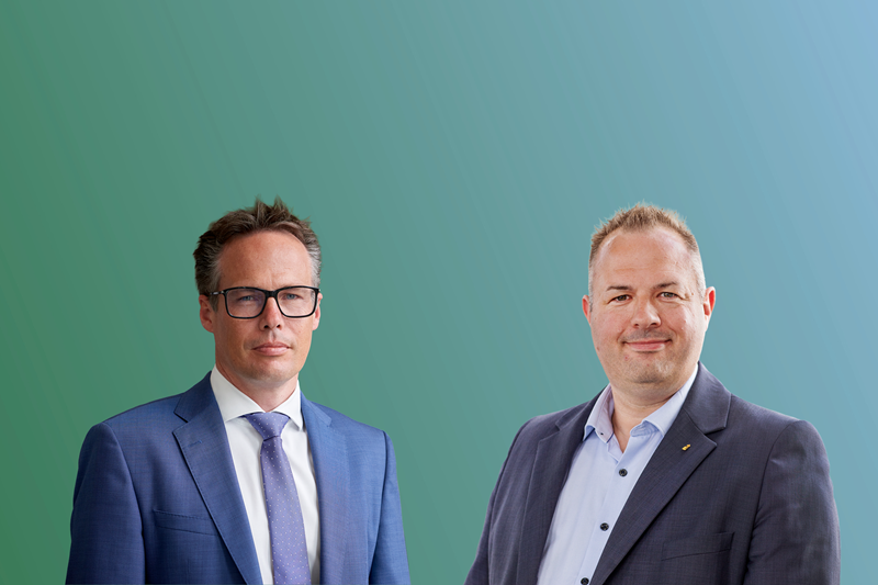 Christian Fink og H.C. Gæmelke