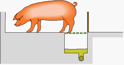 Sektion 1. Delvis Spaltegulv